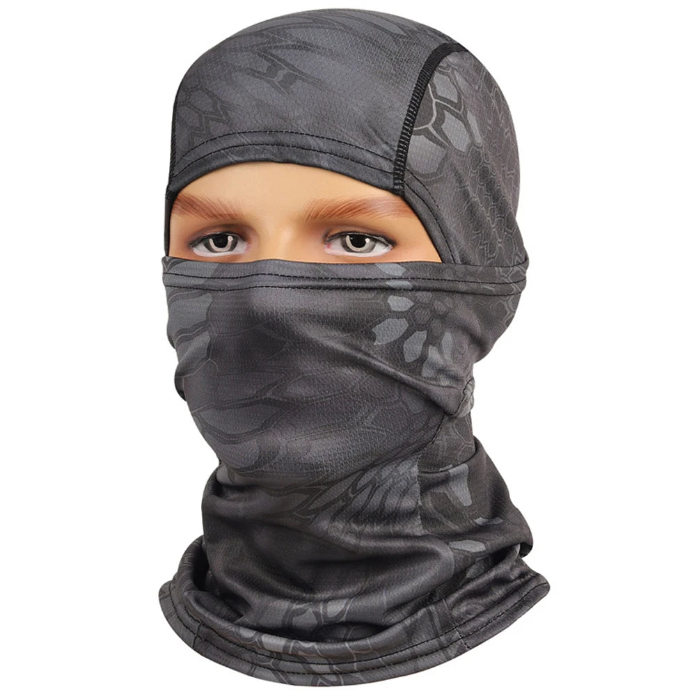 Balaclava Mens Face Mask Ski Camouflage Hiking Cycling Tactical Breathable Scarf Motorcycle Helmet Liner Cap Hood Beanies Hats
