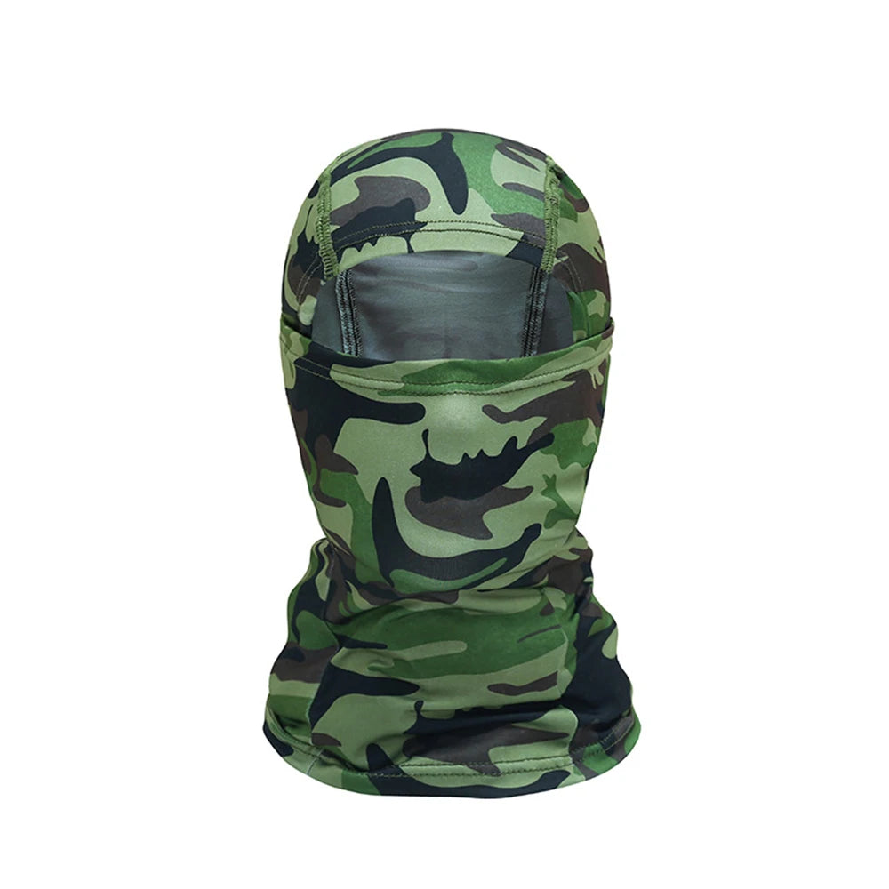 Balaclava Mens Face Mask Ski Camouflage Hiking Cycling Tactical Breathable Scarf Motorcycle Helmet Liner Cap Hood Beanies Hats