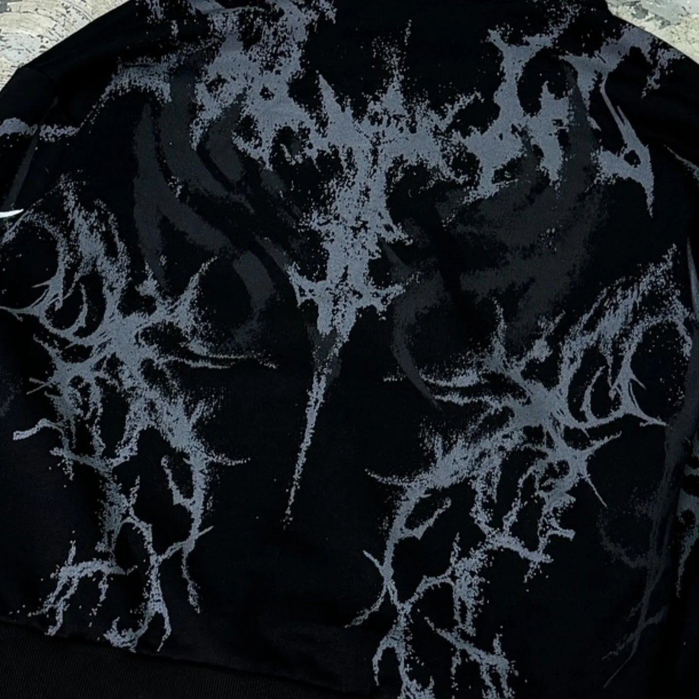 Hip Hop Graphic Print Hoodie Men Women Y2K Retro Streetwear Unisex Loose Zipper Sweatshirt for Rap Rock Punk Fashion